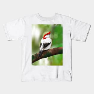 Araripe Manakin Kids T-Shirt